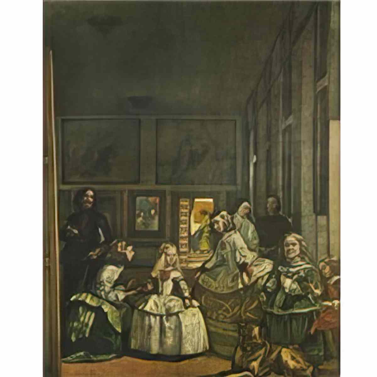 Salvador Dali salvador dali velazquez las meninas1 Art A4 Photo Print