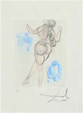 Salvador Dali title justif & text Art A4 Photo Print