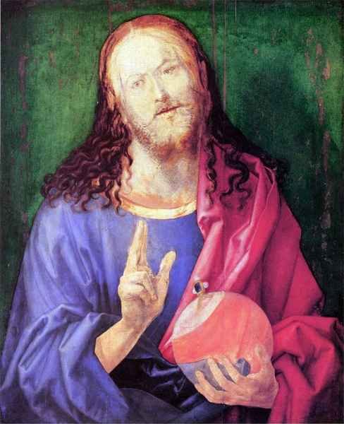 Salvator Mundi by Durer A4 Photo Print