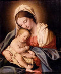 Salvi Giovanni BattistMadonnAnd Child A4 Photo Print