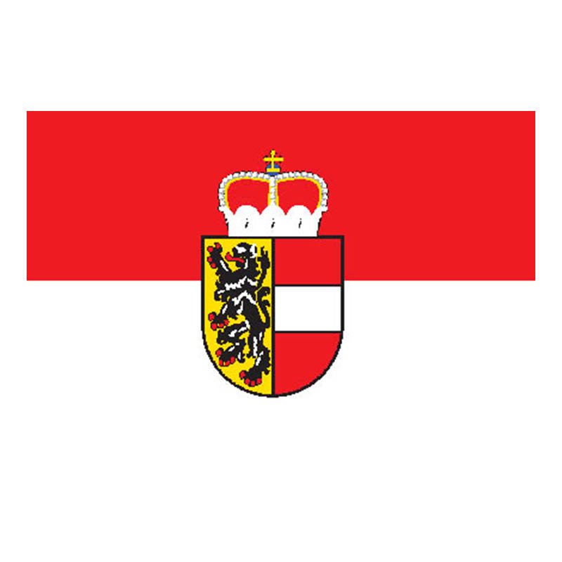 Salzburg Flag N5191 A4 Photo Print
