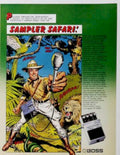 Sampler Safari Boss Vintage Retro Advert Ads A4 Photo Print