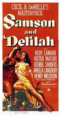  Samson And Delilah 1949 05 film star poster A4 Photo Print