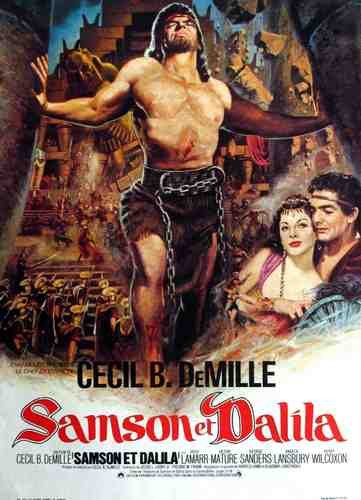  Samson And Delilah 1949 07 film star poster A4 Photo Print