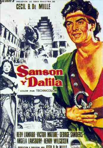  Samson And Delilah 1949 10 film star poster A4 Photo Print