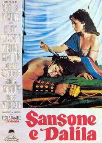  Samson And Delilah 1949 13 film star poster A4 Photo Print