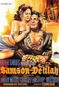  Samson And Delilah 1949 16 film star poster A4 Photo Print