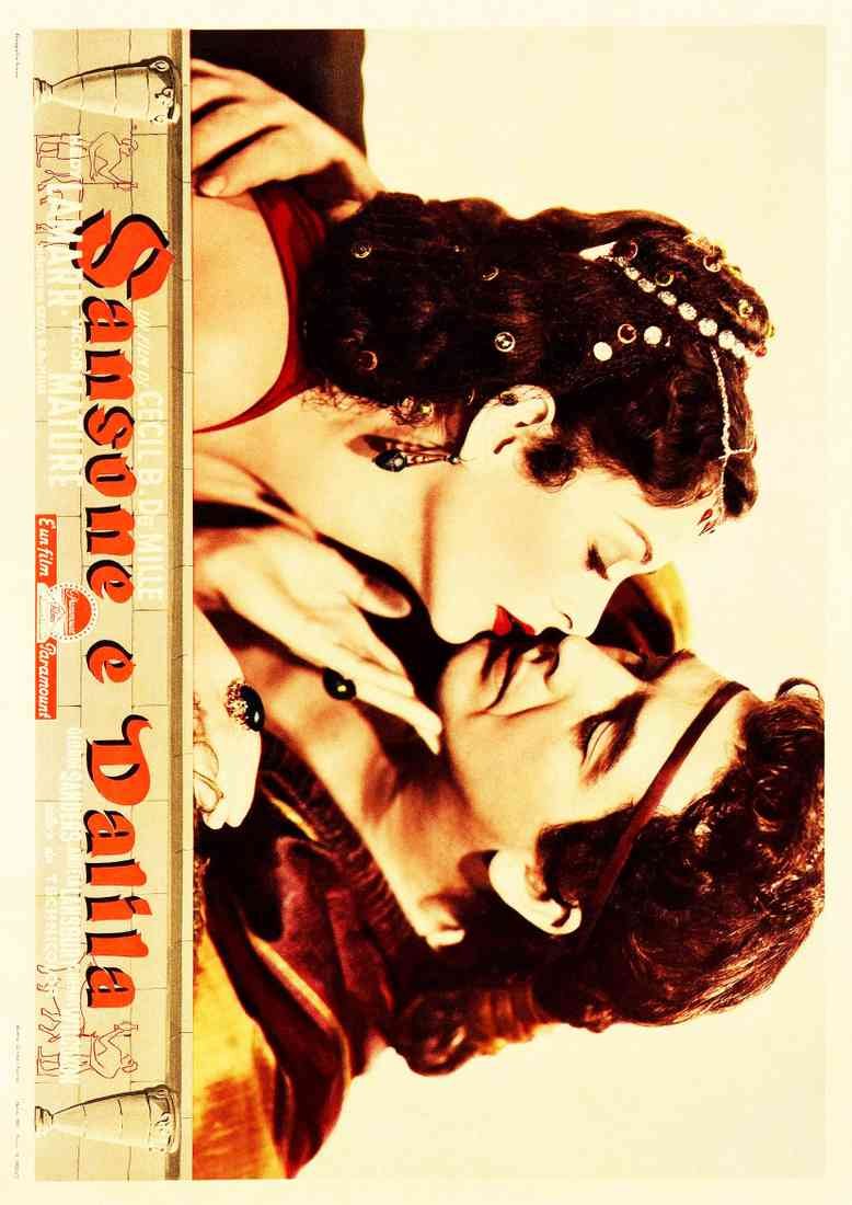 Samson and Delilah 1949 18 Film A4 Photo Print