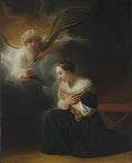 Samuel Dirksz van Hoogstraten the annunciation 1670 Art A4 Photo Print