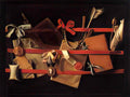 Samuel Dirksz van Hoogstraten tromp l oeil still life 1664 Art A4 Photo Print