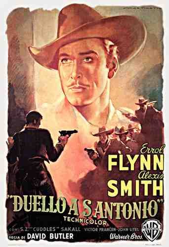  San Antonio 03 film star poster A4 Photo Print