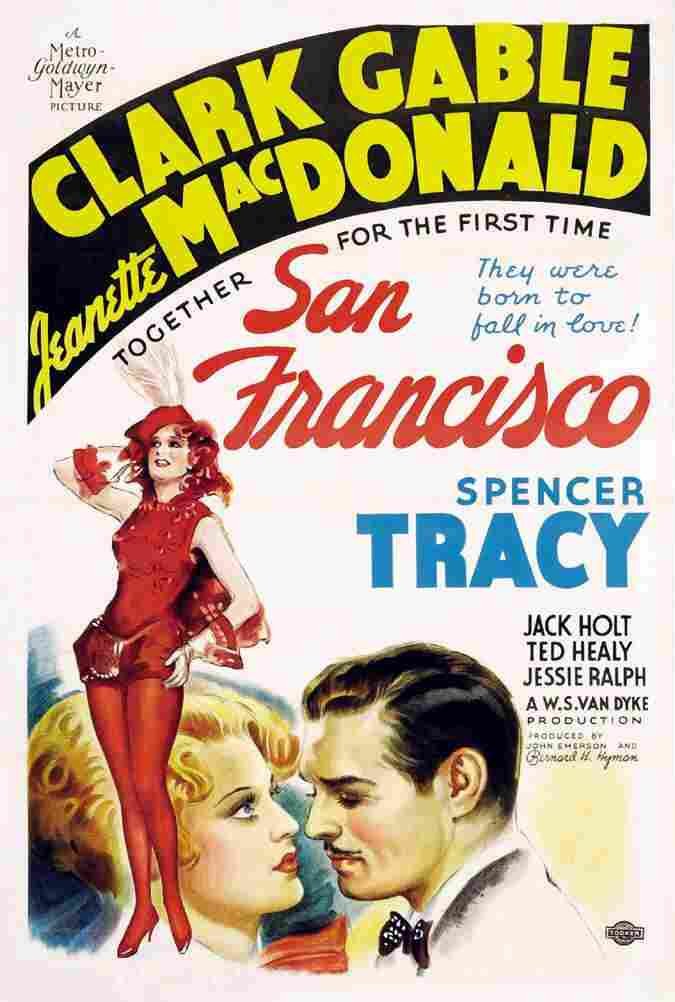 San Francisco 01  film star poster A4 Photo Print