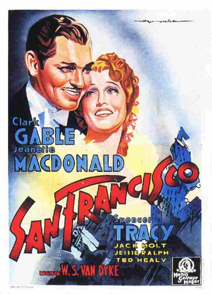San Francisco 05  film star poster A4 Photo Print