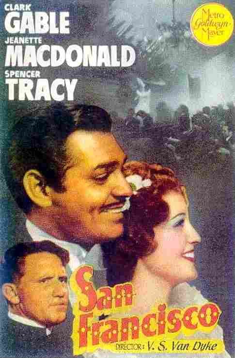 San Francisco 06  film star poster A4 Photo Print