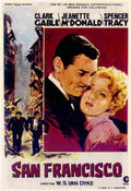 San Francisco 08  film star poster A4 Photo Print