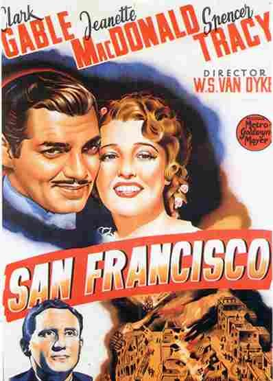 San Francisco 09  film star poster A4 Photo Print