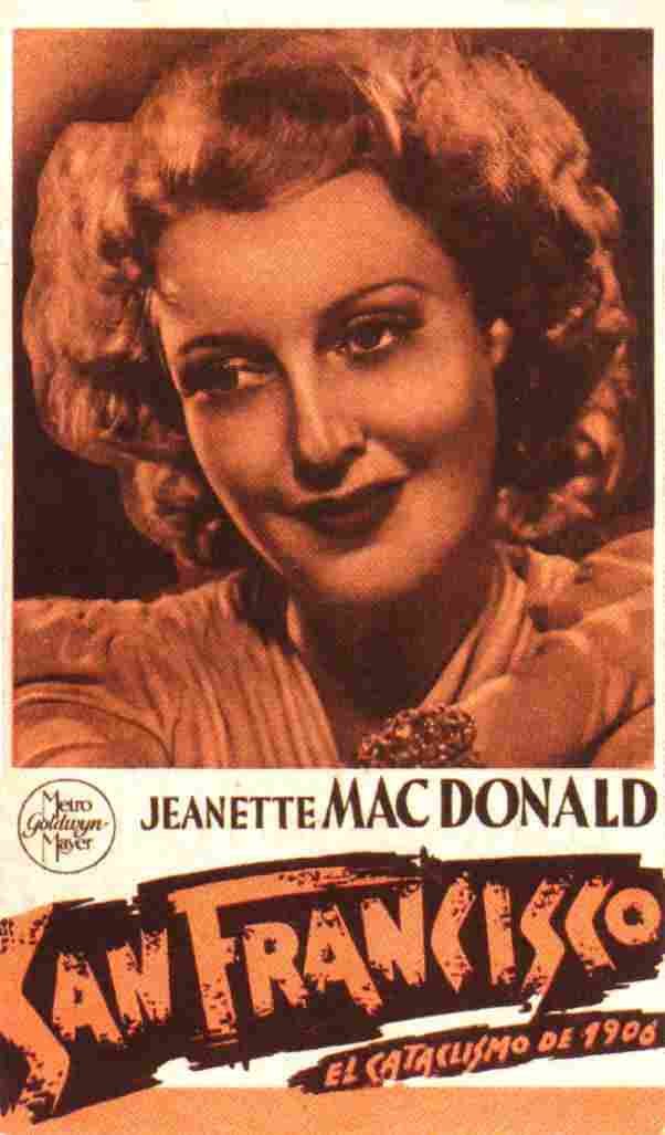 San Francisco 10  film star poster A4 Photo Print