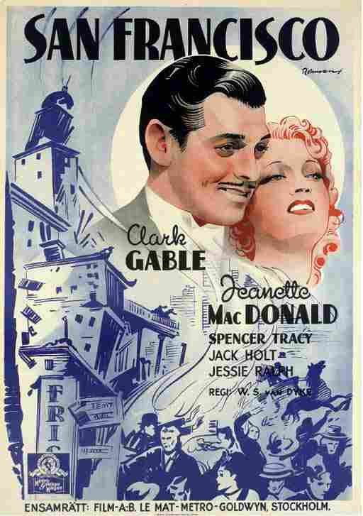 San Francisco 13  film star poster A4 Photo Print