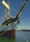 San Fransisco USA 082021 The Balclutha Fishermans Wharf A4 Photo Print