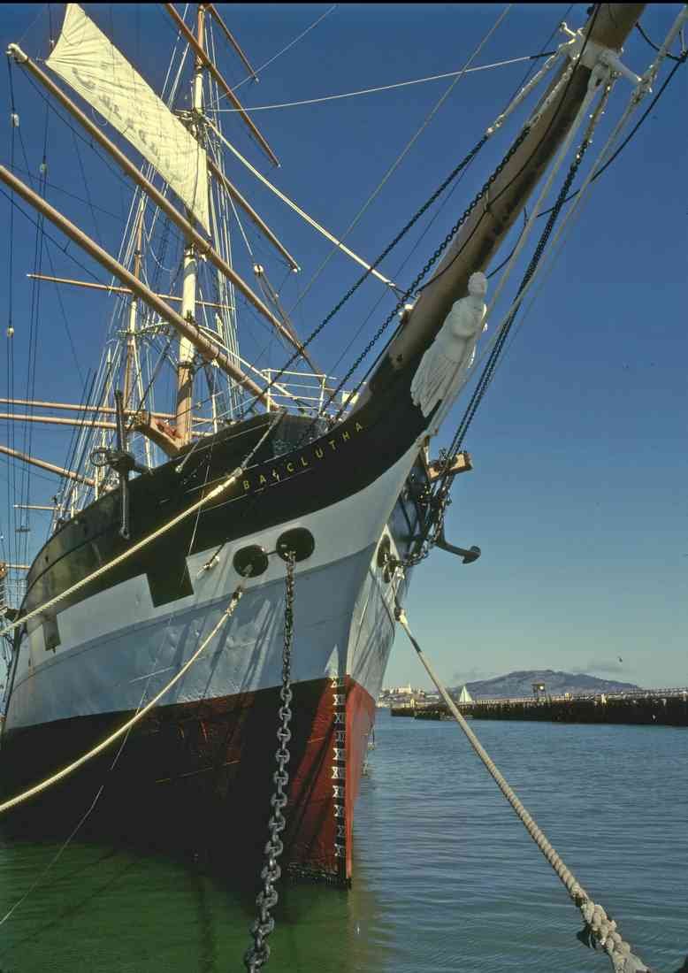 San Fransisco USA 082021 The Balclutha Fishermans Wharf A4 Photo Print