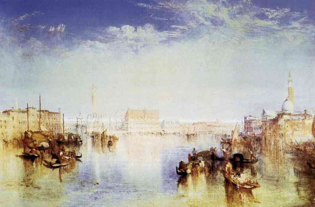 San Giorgio Venice Joseph Mallord Turner A4 Photo Print