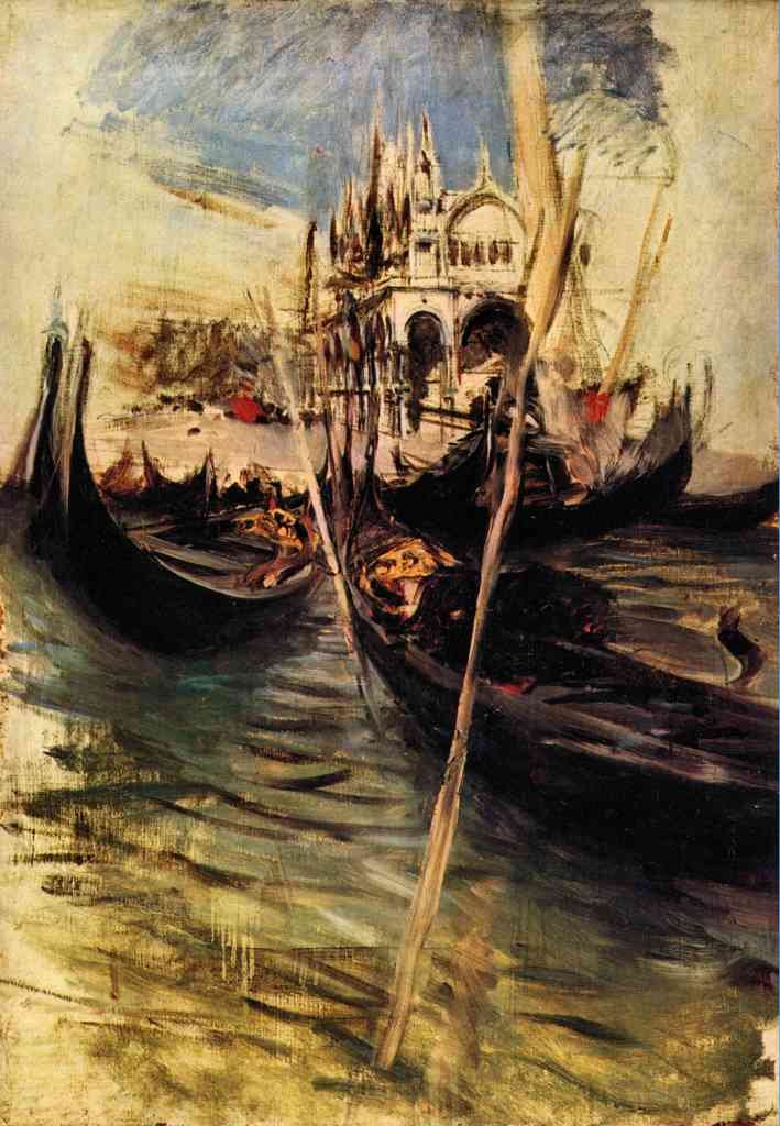 San Marco In Venice Giovanni Boldini Impressionism European A4 Photo Print
