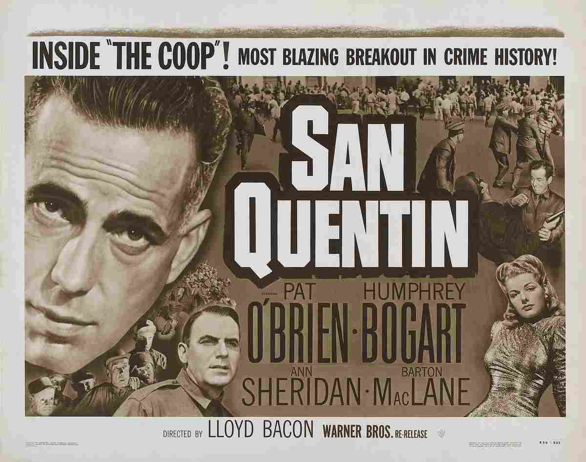 San Quentin 1937 02  film star poster A4 Photo Print