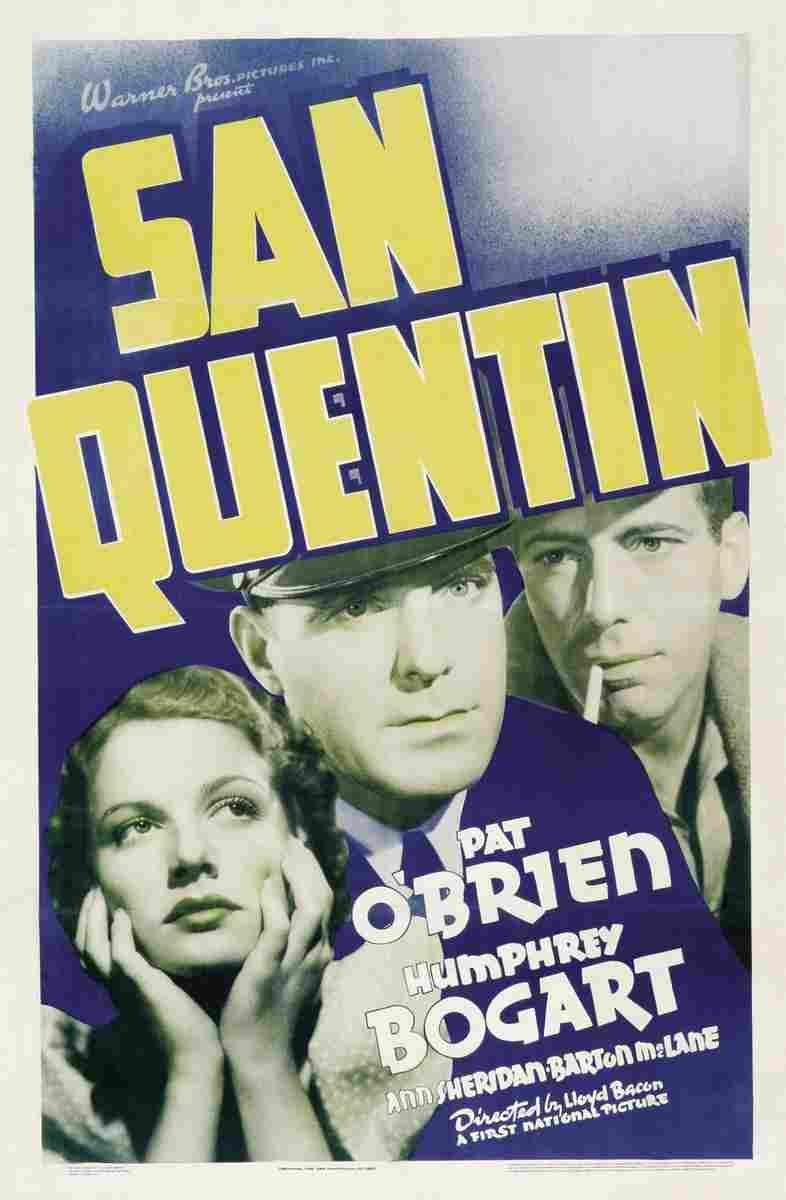 San Quentin 1937 03  film star poster A4 Photo Print