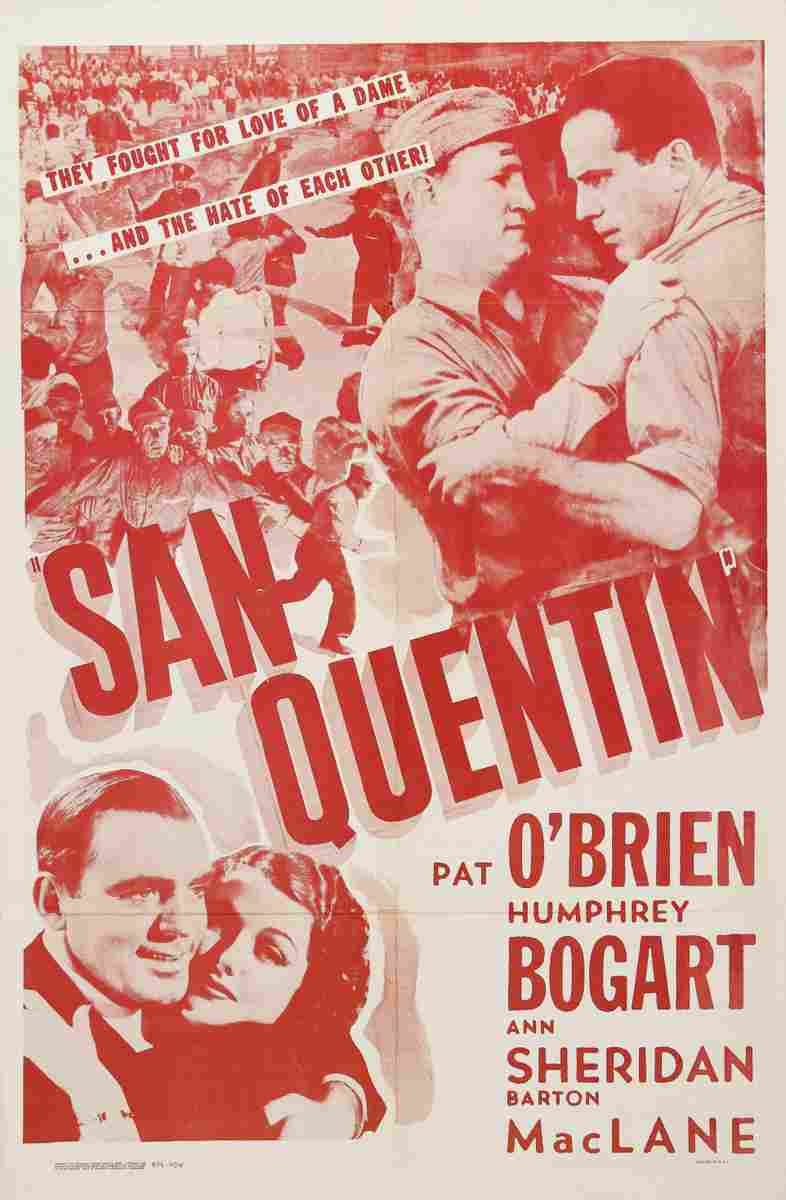 San Quentin 1937 06  film star poster A4 Photo Print
