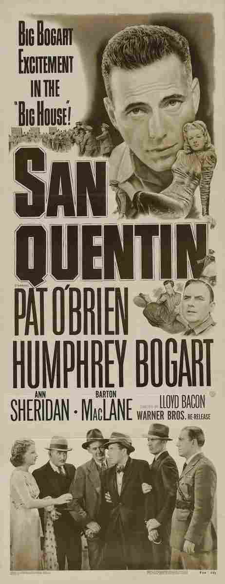 San Quentin 1937 07  film star poster A4 Photo Print