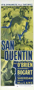 San Quentin 1937 08  film star poster A4 Photo Print