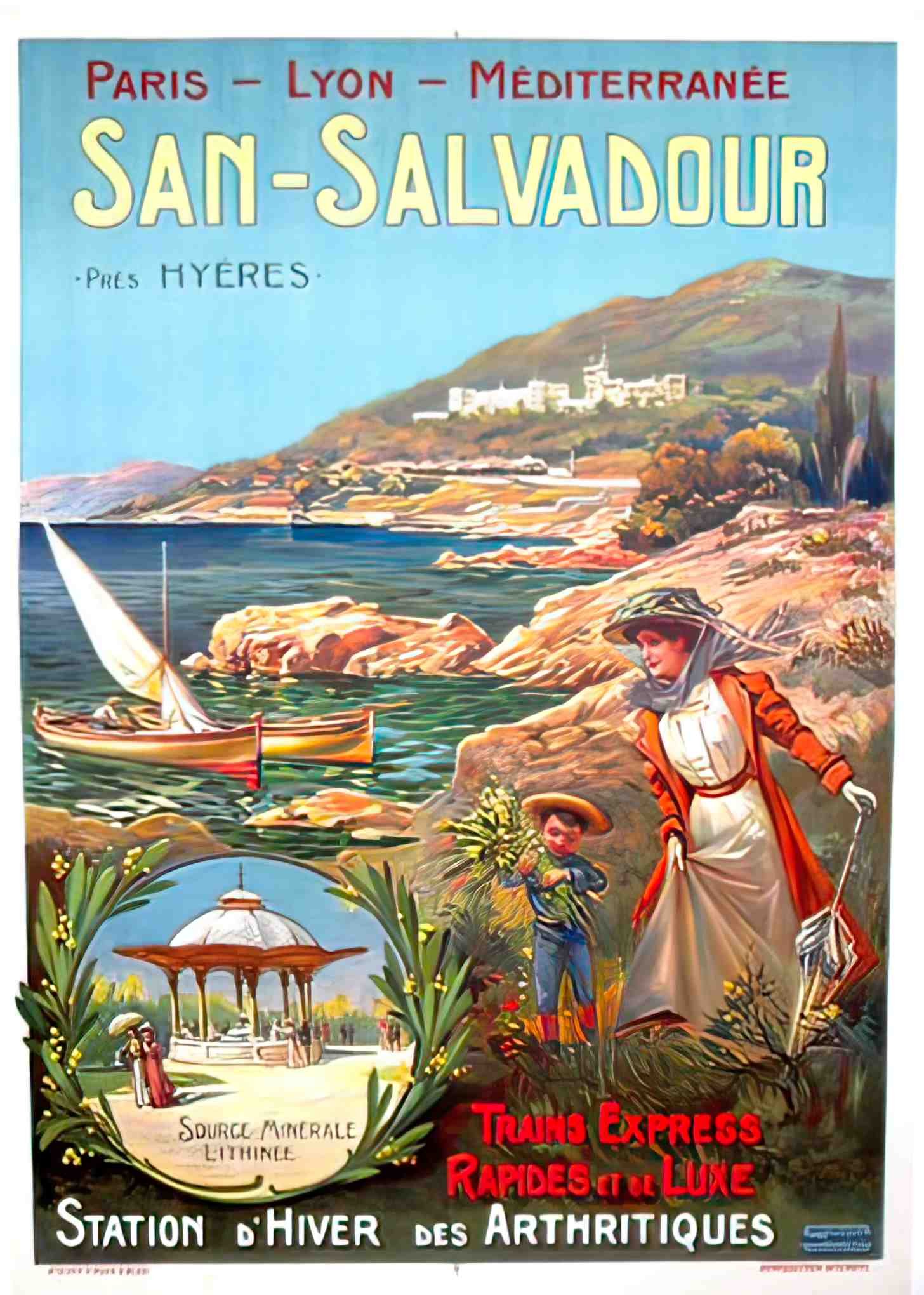 SanSalvador Advert A4 Photo Print