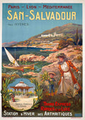SanSalvadorA Advert A4 Photo Print
