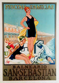SanSebastian Advert A4 Photo Print