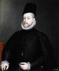 Sanchez Coello Alonso Philip Ii Holding A Rosary A4 Photo Print
