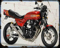 Sanctuary Rcm Honda Cb1100F Motorbike Vintage Aged A4 Photo Print