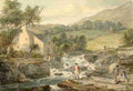 Sandby Paul 1731 1809 Iron Forge Barmouth A4 Photo Print