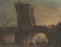 Sandby Paul 1731 1809 Old Bridge Shropshire 1772 A4 Photo Print