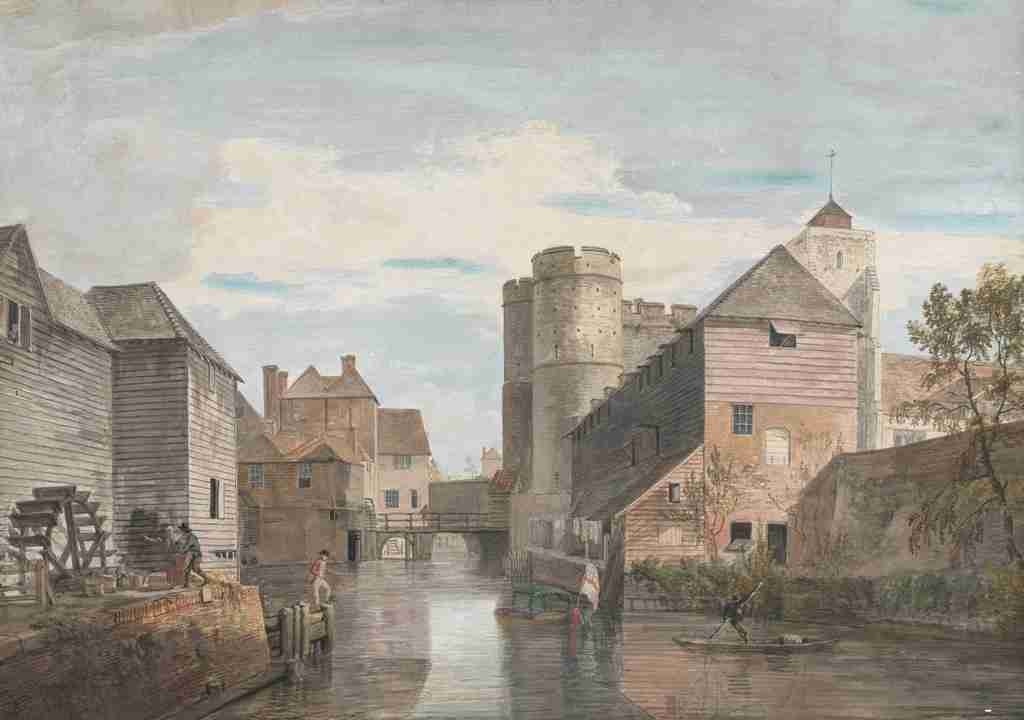 Sandby Paul 1731 1809 The West Gate Canterbury c1783 A4 Photo Print