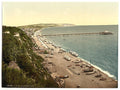 Sandown Bay Isle of Wight Vintage A4 Photo Print