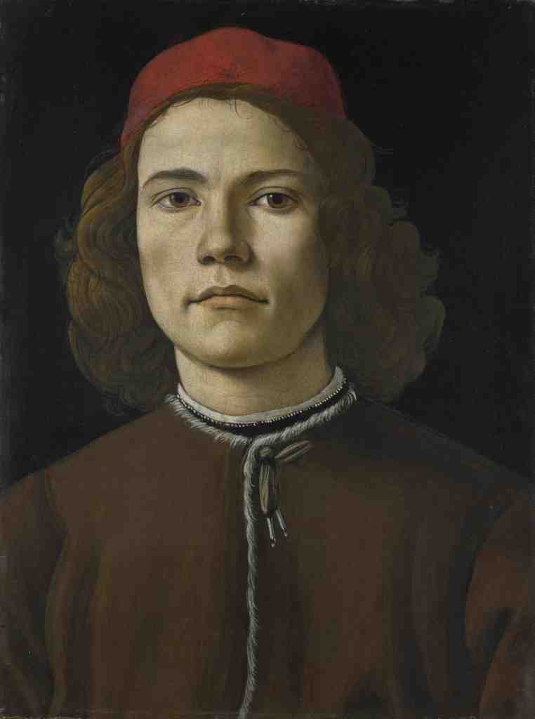 Sandro Botticelli Portrait of a Young Man A4 Photo Print
