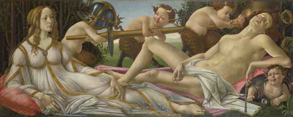 Sandro Botticelli Venus and Mars A4 Photo Print