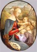 Sandro Botticelli madonna and child with two angels(1) Art A4 Photo Print