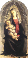 Sandro Botticelli madonna in glory with seraphim 1470(1) Art A4 Photo Print
