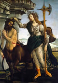Sandro Botticelli pallas and centaur(1) Art A4 Photo Print