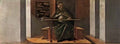 Sandro Botticelli st augustine in his study predella panel from the a Art A4 Photo Print