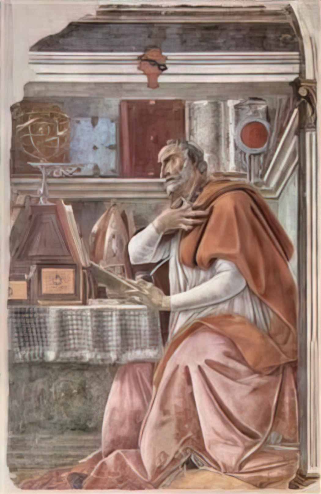 Sandro Botticelli st augustine(1) Art A4 Photo Print