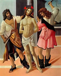 Sandro Botticelli the flagellation(1) Art A4 Photo Print