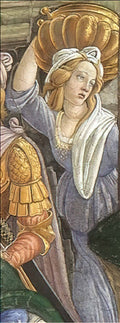 Sandro Botticelli the youth moses detail Art A4 Photo Print