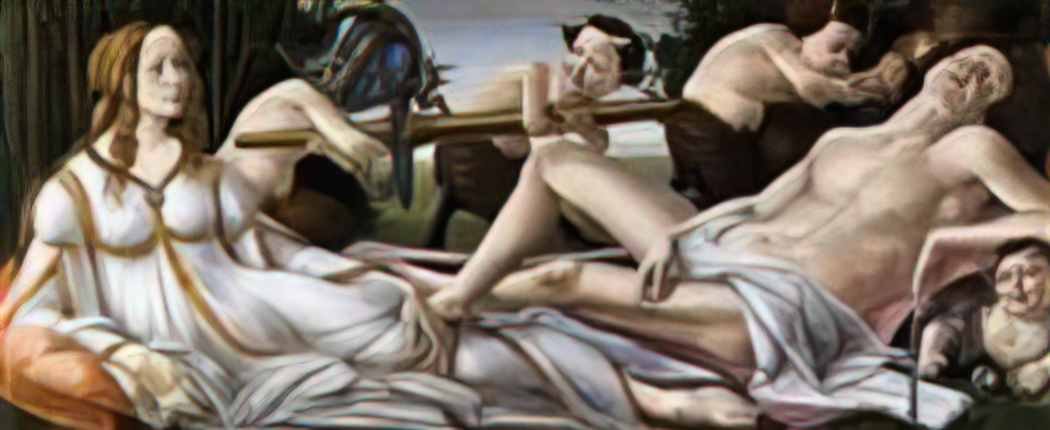 Sandro Botticelli venus and mars(1) Art A4 Photo Print